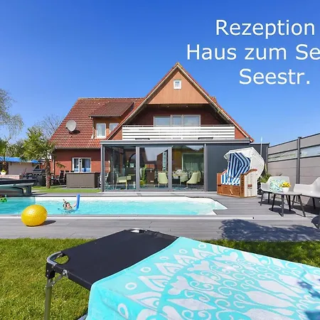 Ferienwohnung Haus Zum Seehund Mit Pool Und Fruehstuecksoption Bensersiel Extérieur photo