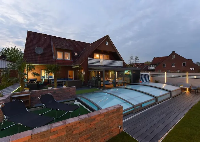 Ferienwohnung Haus Zum Seehund Mit Pool Und Fruehstuecksoption