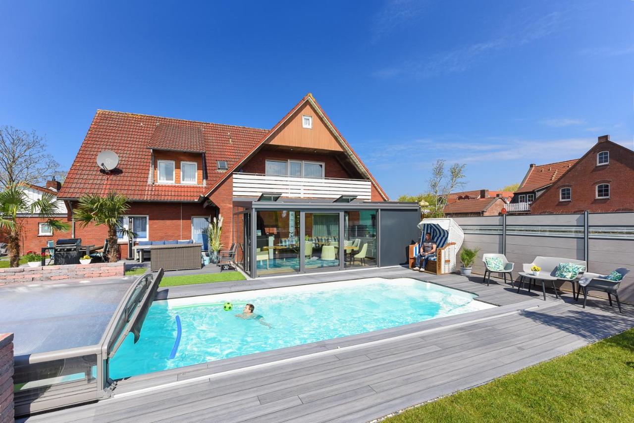 Haus Zum Seehund Mit Pool Und Fruehstuecksoption Apartment Bensersiel